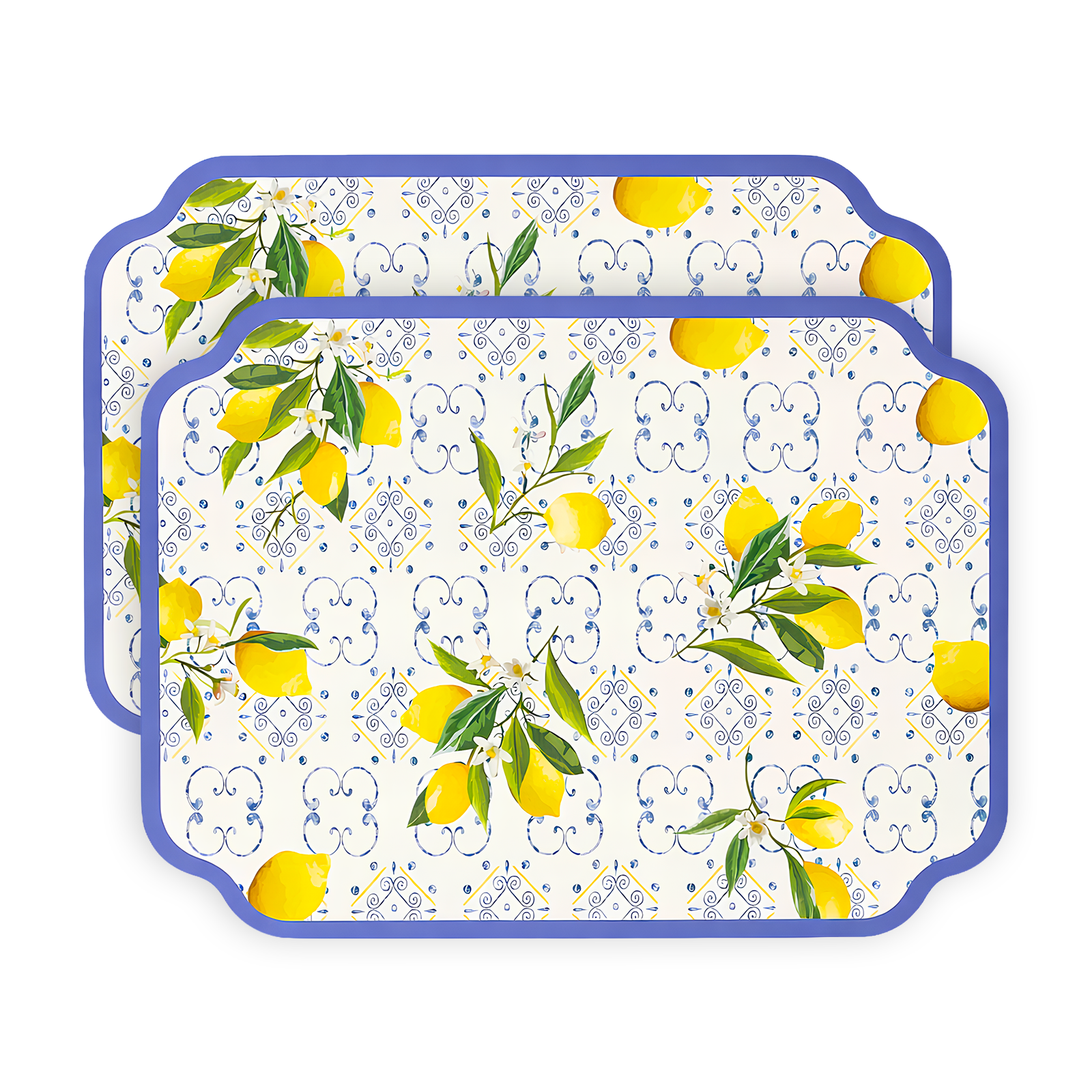 Tappetino Scolapiatti Assorbente 38x51 cm – Set 2 Pezzi Fantasia, Antibatterico, Antiscivolo e Asciugatura Rapida per Macchina da Caffè e Lavello