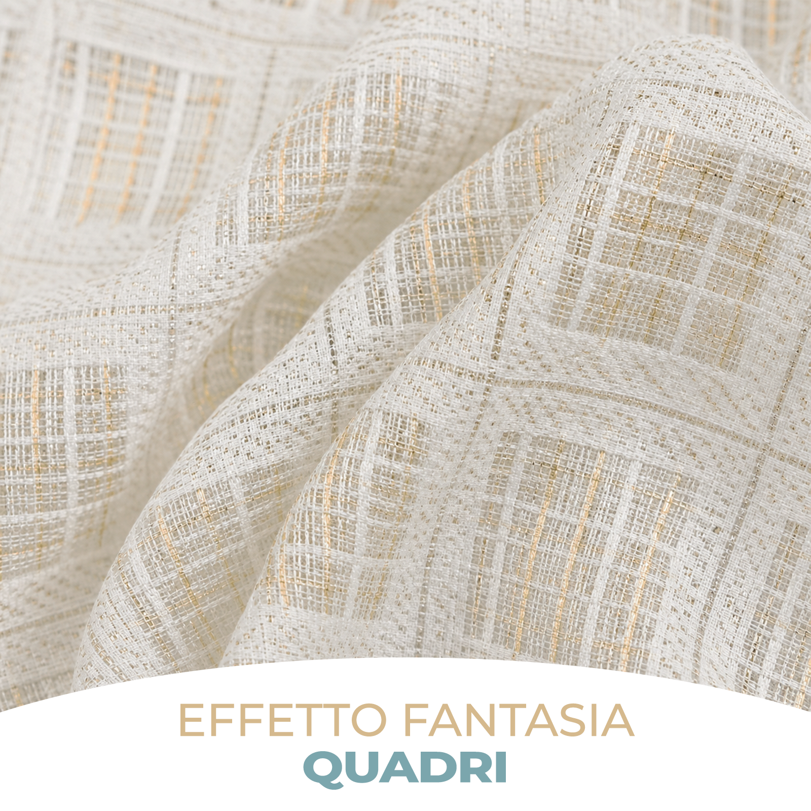 Tenda Zanzariera Waterproof Fantasia Quadri Rete Antizanzare Piombata con Anelli Passanti per Interni ed Esterni Quadro Chiaro e Quadro Scuro Varie Misure