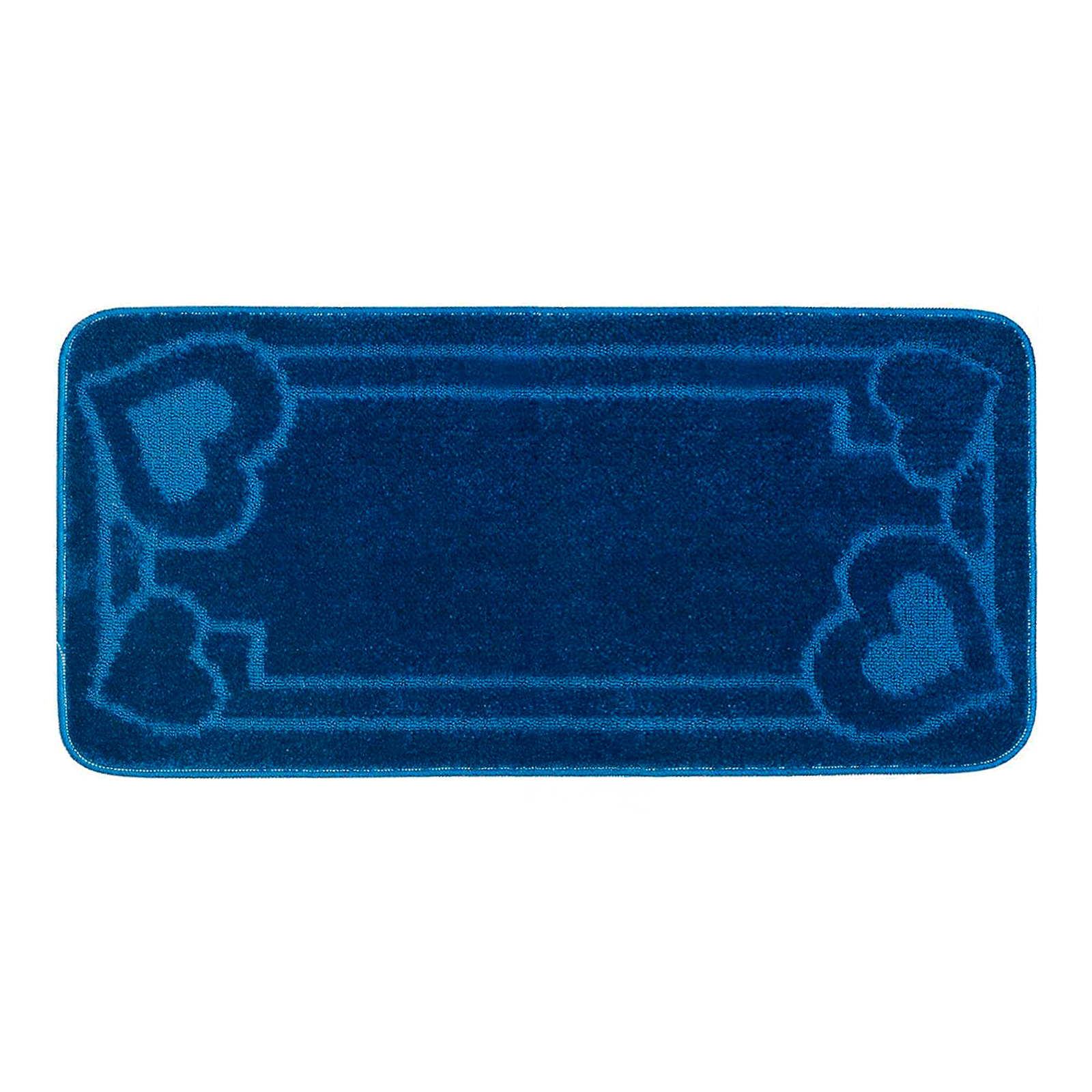 Tappeto Bagno Antiscivolo 50x80 cm Tappetino Cuori Morbido Assorbente Scendibagno Cuori VARI COLORI
