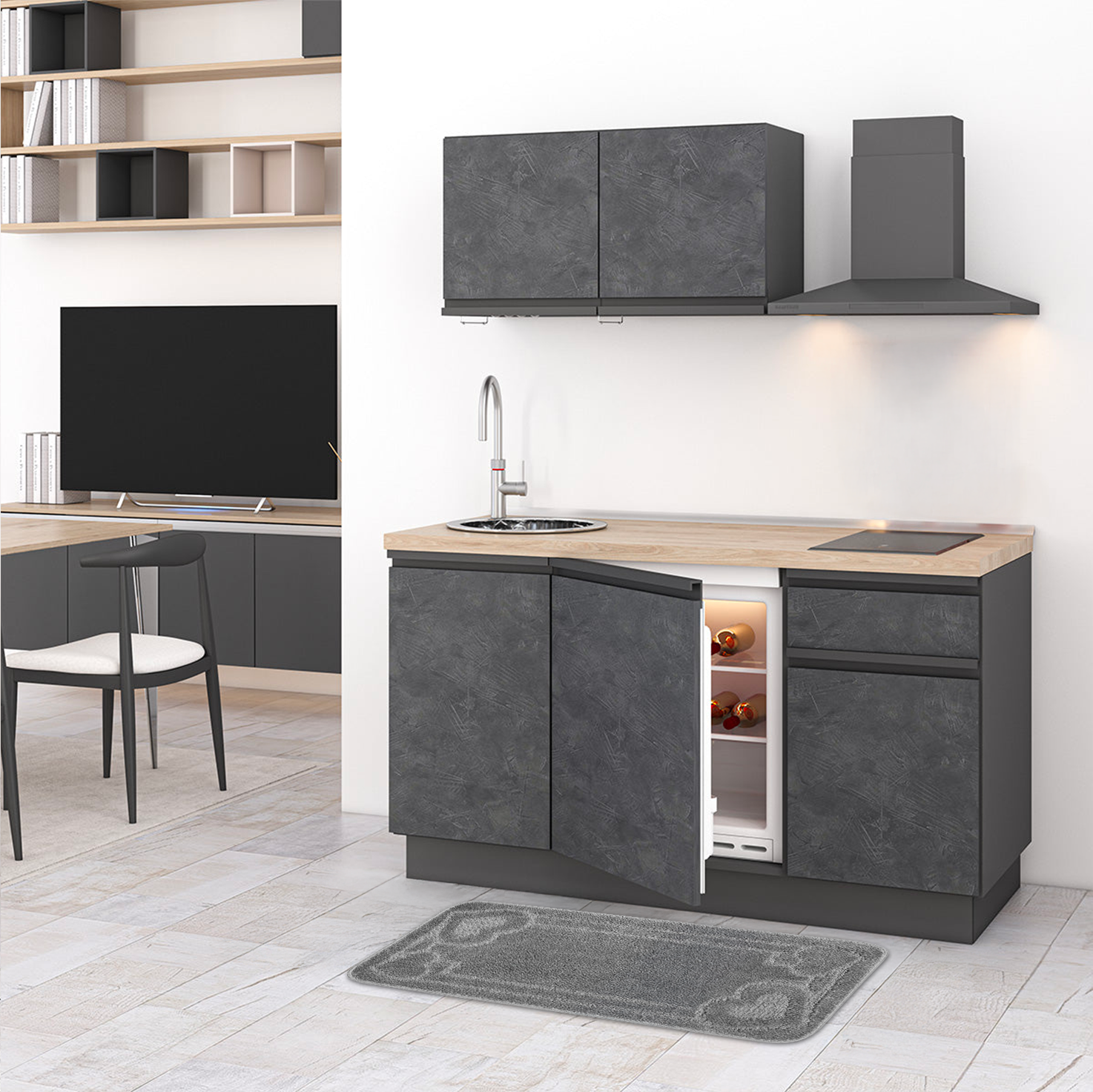 Decomira Tappeto Bagno Antiscivolo | Tappetino bagno super assorbente