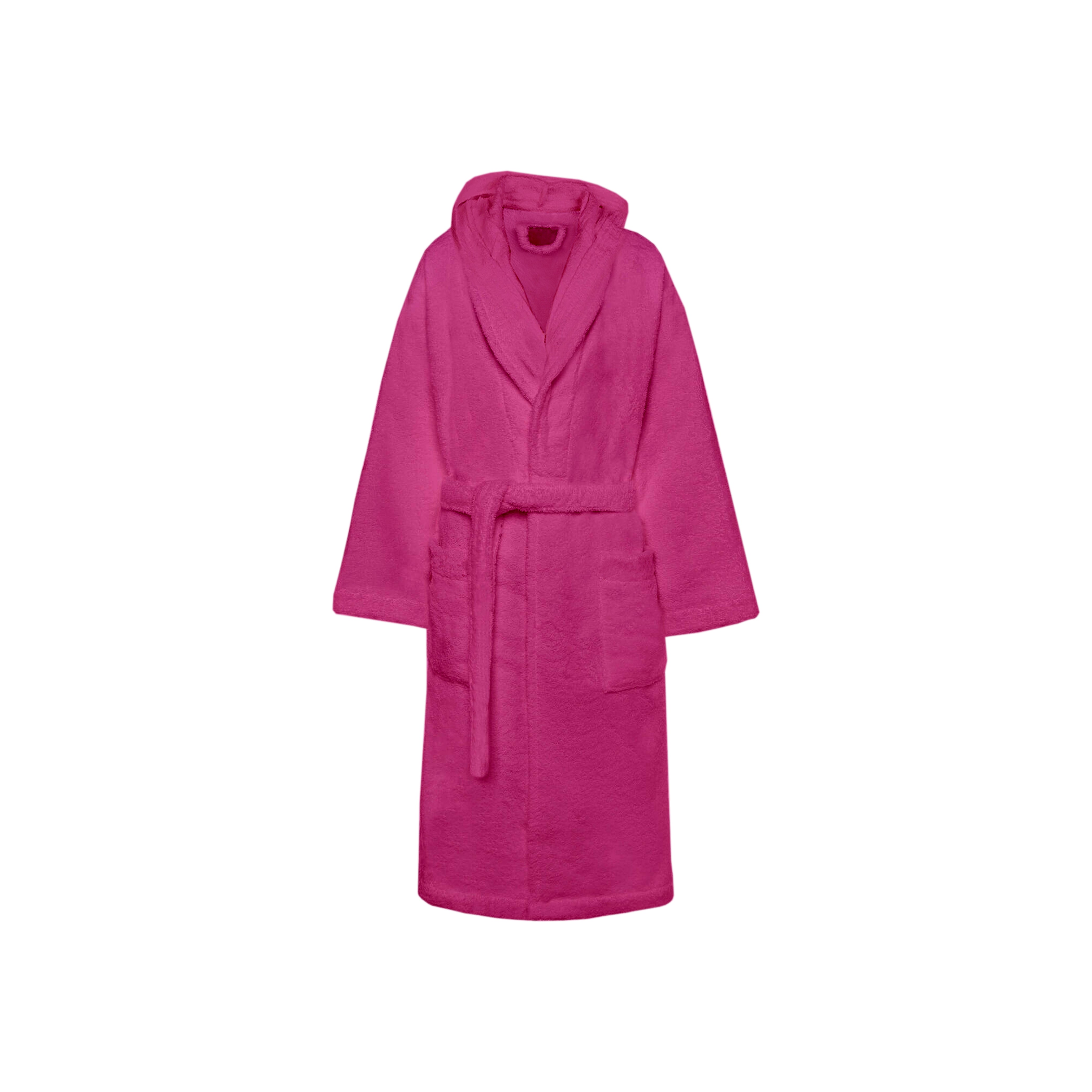 Accappatoio in Spugna di Cotone 420 g/m² con Cappuccio Uomo/Donna No Stiro Taglie S–XXL Vari colori