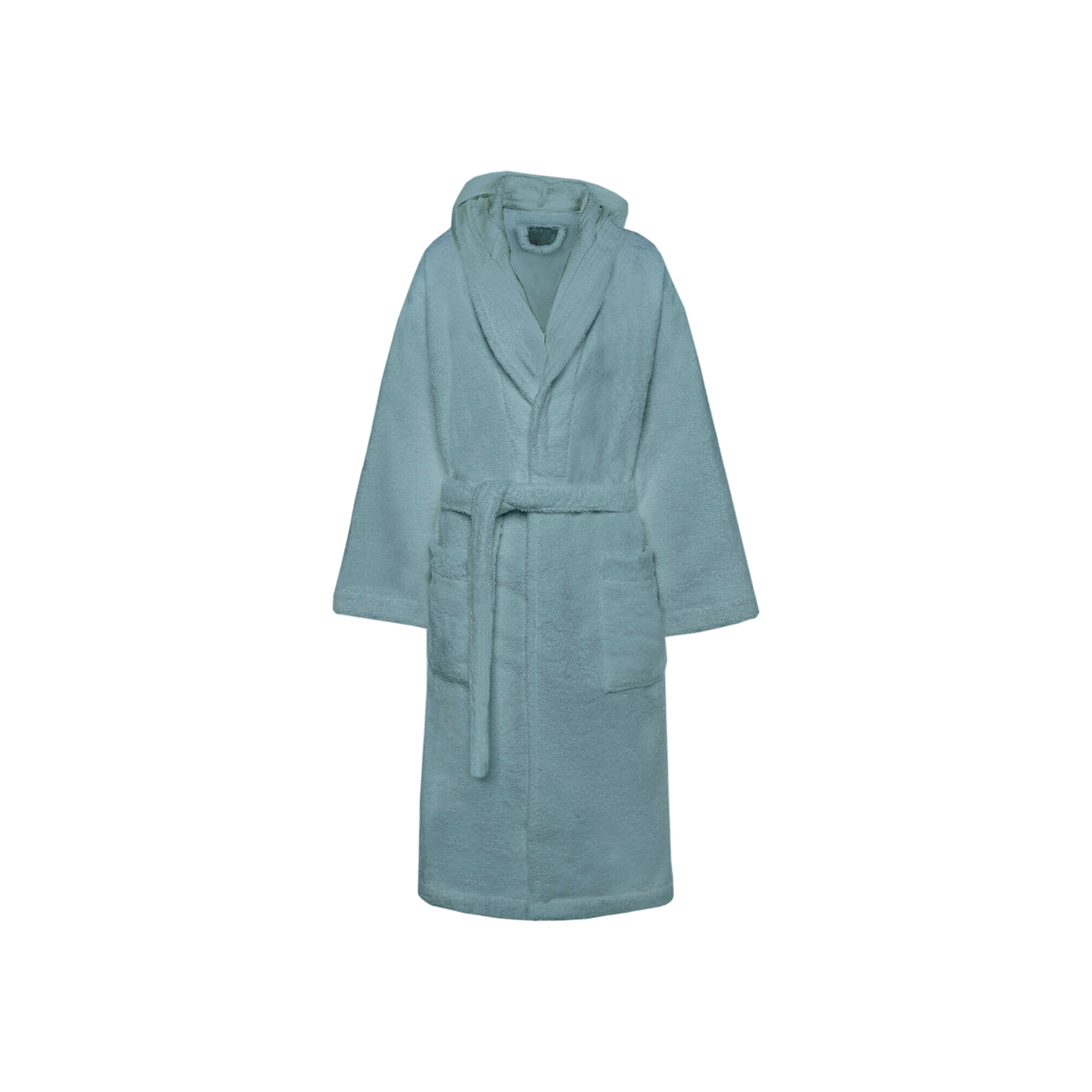 Accappatoio in Spugna di Cotone 420 g/m² con Cappuccio Uomo/Donna No Stiro Taglie S–XXL Vari colori