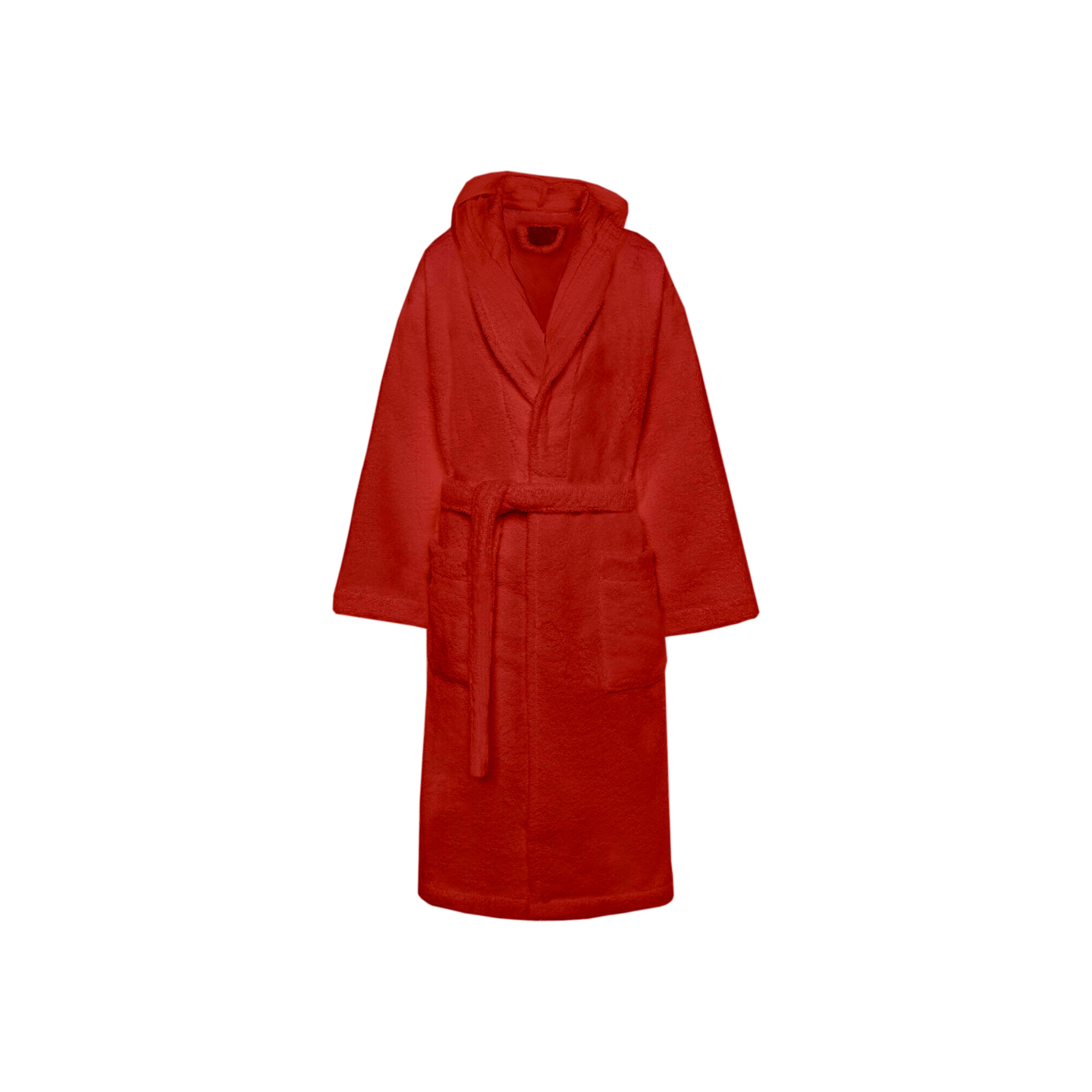 Accappatoio in Spugna di Cotone 420 g/m² con Cappuccio Uomo/Donna No Stiro Taglie S–XXL Vari colori