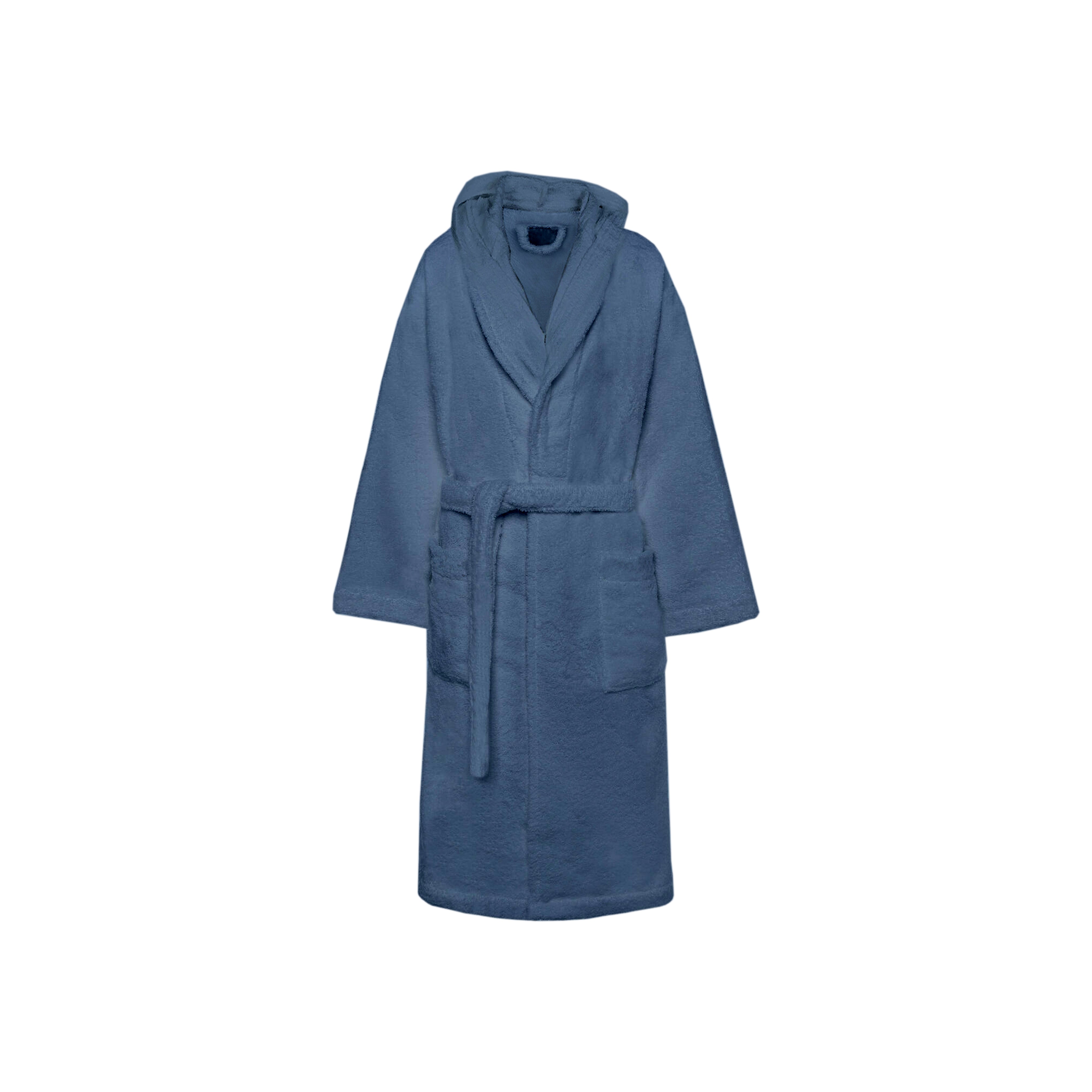 Accappatoio in Spugna di Cotone 420 g/m² con Cappuccio Uomo/Donna No Stiro Taglie S–XXL Vari colori