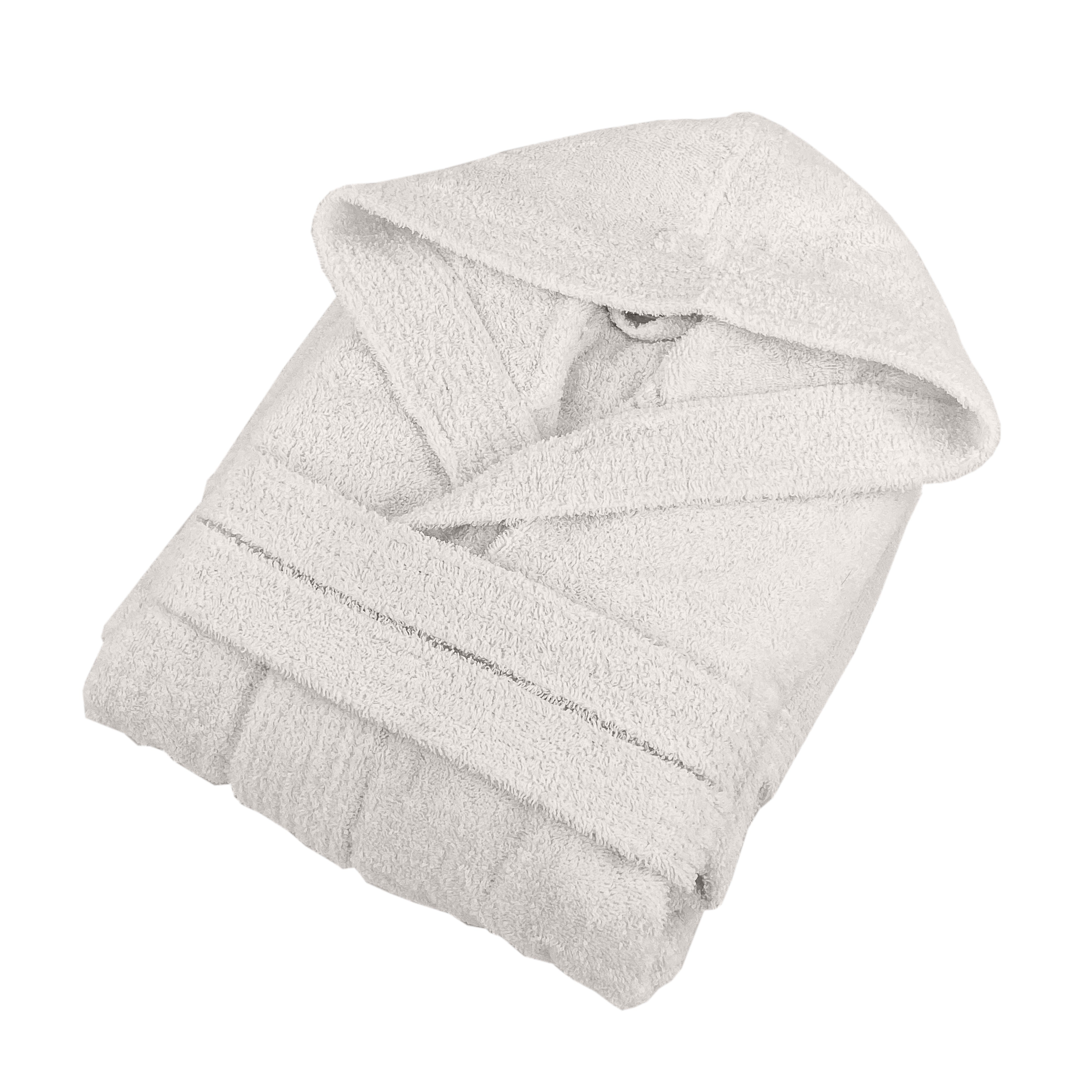 Accappatoio in Spugna di Cotone 420 g/m² con Cappuccio Uomo/Donna No Stiro Taglie S–XXL Vari colori