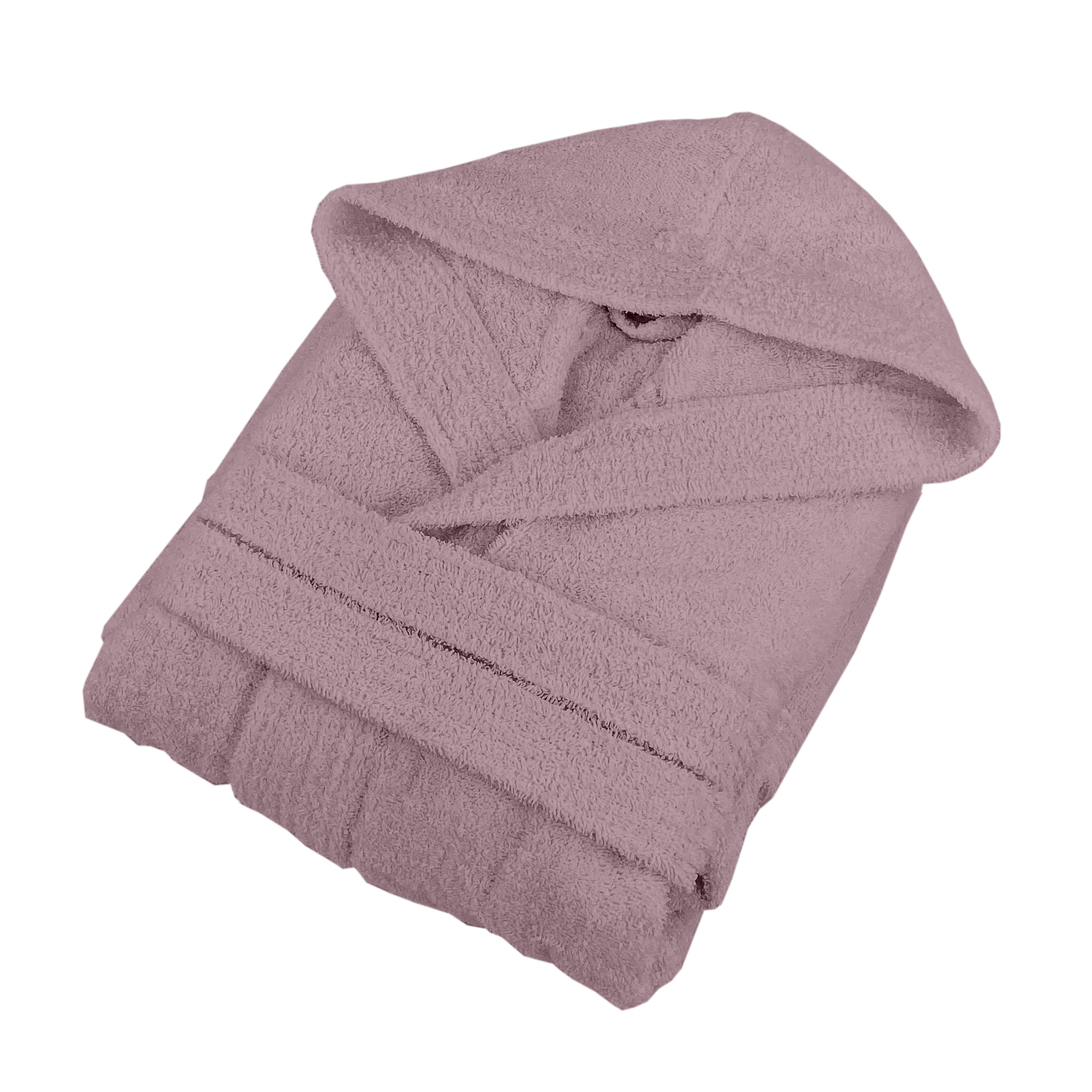 Accappatoio in Spugna di Cotone 420 g/m² con Cappuccio Uomo/Donna No Stiro Taglie S–XXL Vari colori