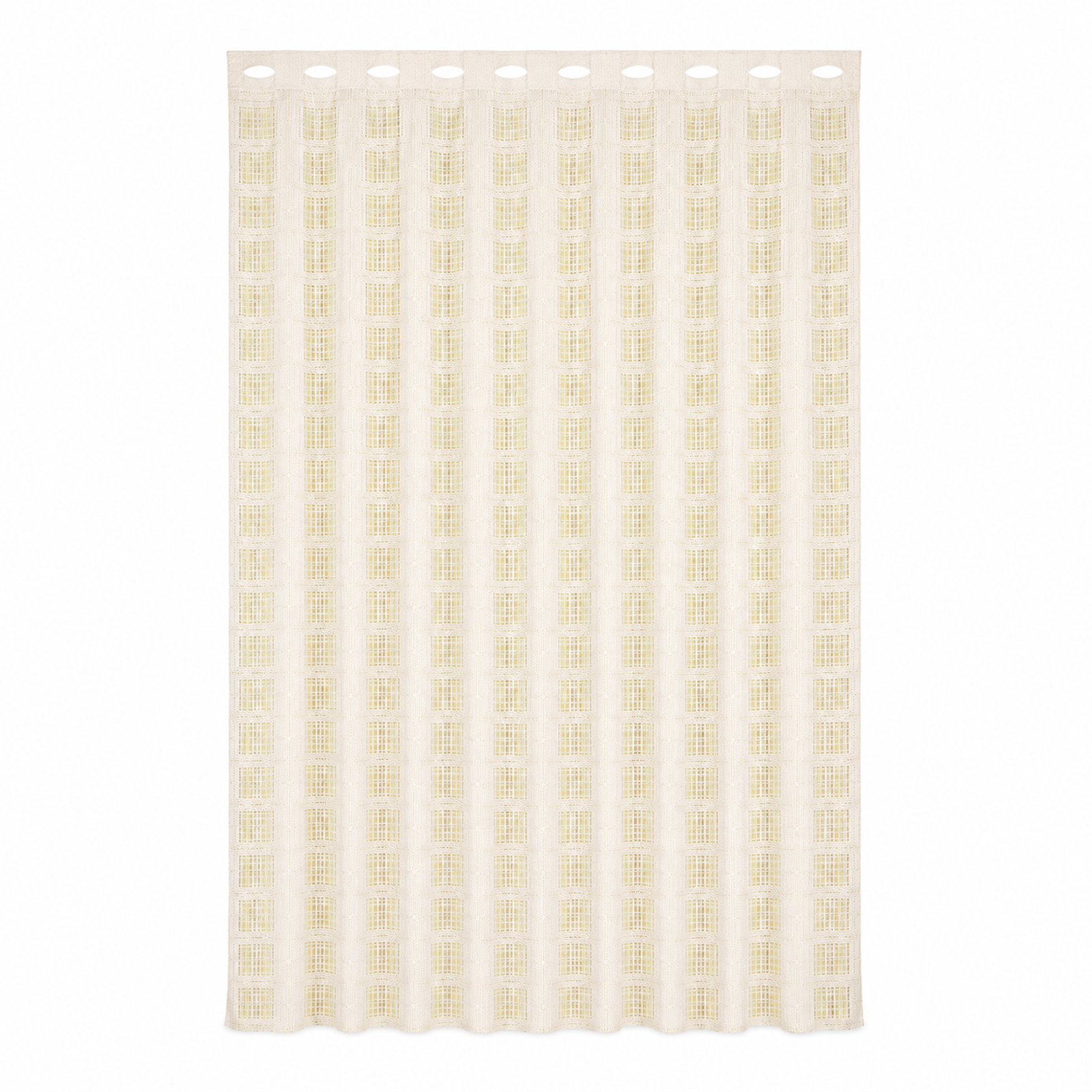 Tenda Zanzariera Waterproof Fantasia Quadri Rete Antizanzare Piombata con Anelli Passanti per Interni ed Esterni Quadro Chiaro e Quadro Scuro Varie Misure