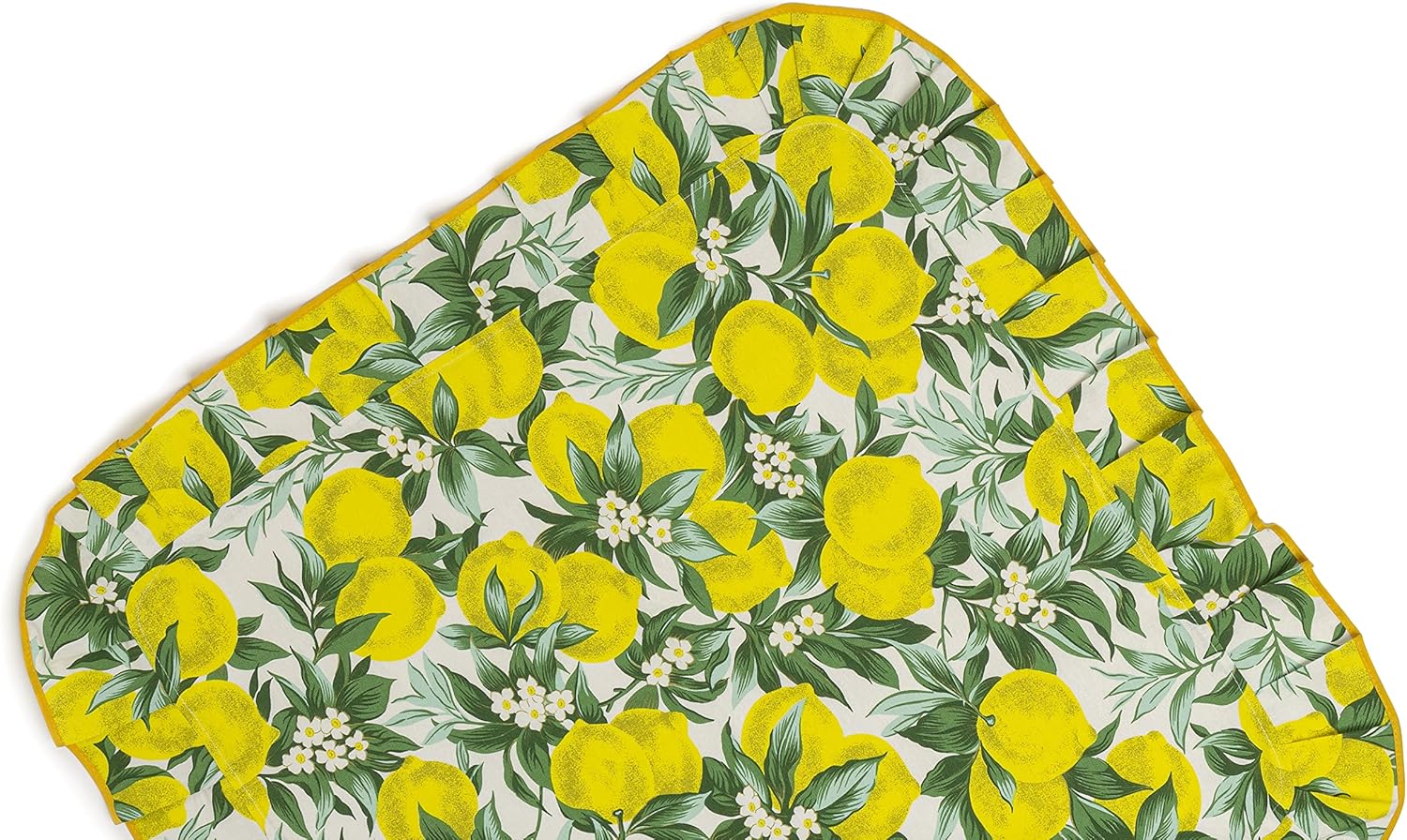 Centrotavola 90x90 cm stile country in misto cotone linea Limoni