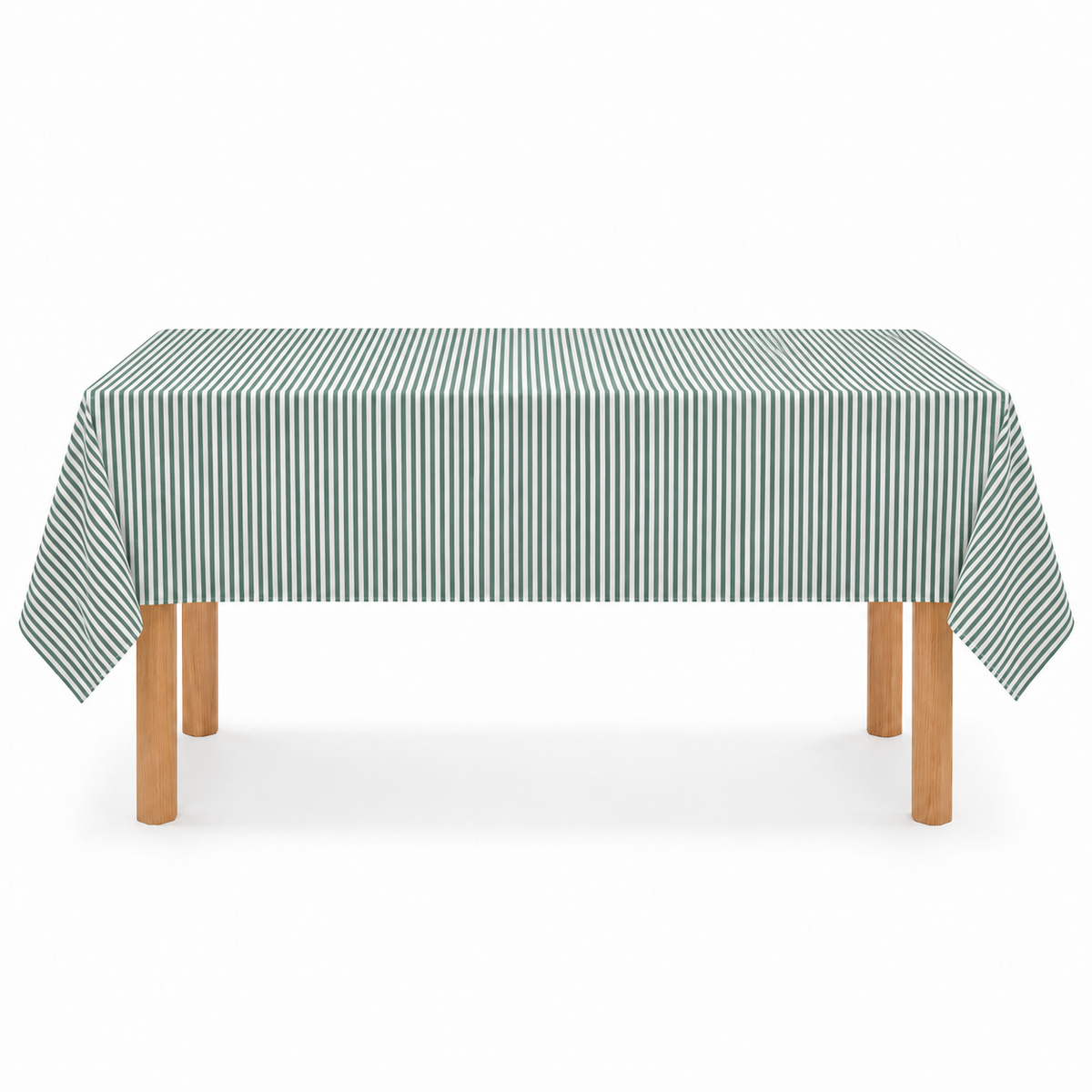 Tovaglia a Righe Country Tinto in Filo 50% Cotone 50% Poliestere  Riga 0,5 cm Rettangolare e Quadrata da 4 a 30 Posti Tavolo Buffet Vari Colori