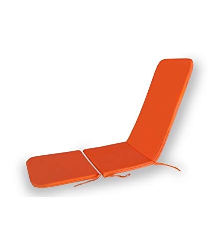 Cuscino copri sedia sdraio con poggiapiedi Relax per esterno 45x130+45 cm AA331